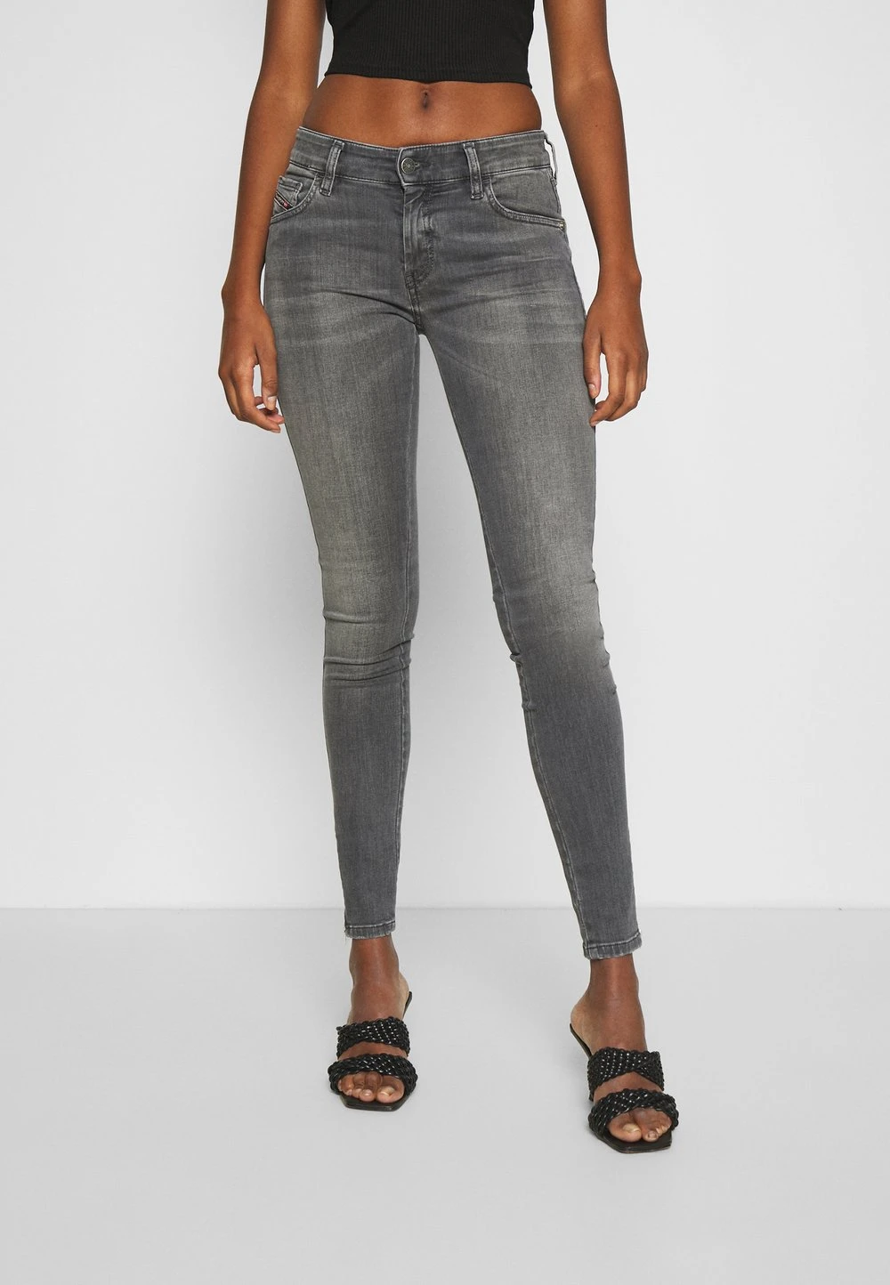 Diesel Bas Prix SLANDY-LOW-ZIP - Jeans Skinny normale femme 1 Diesel Bas Prix SLANDY-LOW-ZIP - Jeans Skinny normale femme