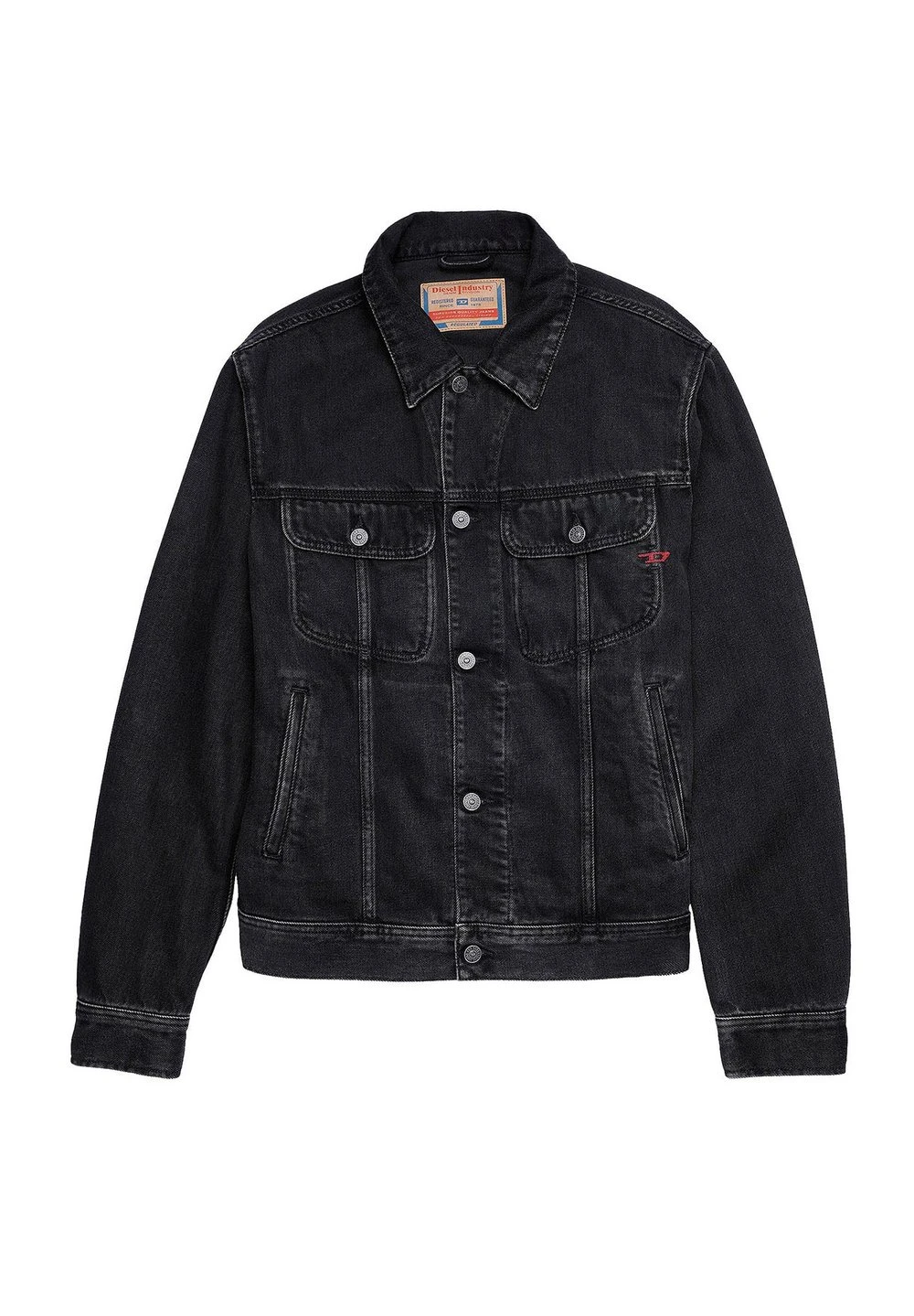 Diesel Veste en jean Prix Dégriffé vestes col à revers homme 5 Diesel Veste en jean Prix Dégriffé vestes col à revers homme – Image 5