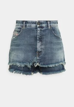 Diesel DE-MAAT-SP - Short en jean Plus Bas Prix De Vente jeans haute female -Boutique France Diesel 0557a7ae7c8946b5bc7d67d3a9bd0ef2