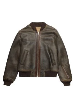 Diesel Produit de première qualité L-CARTER - Veste en cuir vestes col officier homme -Boutique France Diesel 0a29eb29f55c4ebea9f35f931c666e08