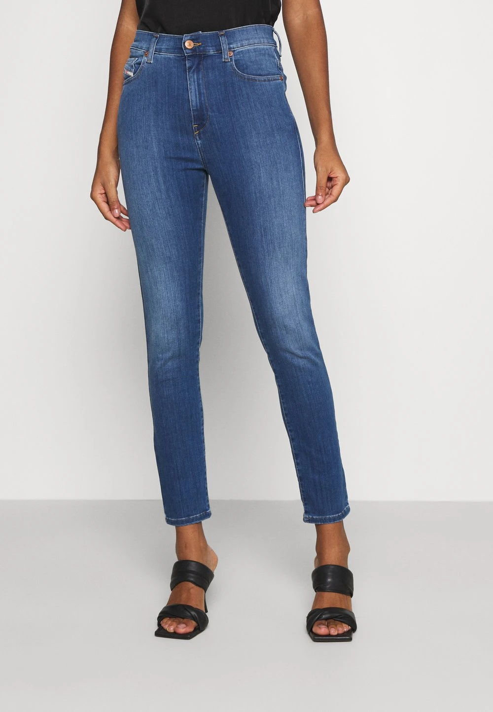 Diesel D-ROISIN-HIGH - Jeans Skinny Bon Rapport Coût-Efficacité haute femme 1 Diesel D-ROISIN-HIGH - Jeans Skinny Bon Rapport Coût-Efficacité haute femme