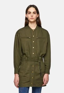 Remise En Ligne Diesel D-ANGELICA - Robe chemise robes col mao femme