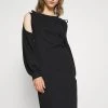 Soldes Diesel REVERT DRESS - Robe de jour robes col rond femme