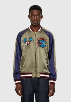 Diesel BUTLER - Veste légère Garantie De Qualité 100% vestes col officier homme