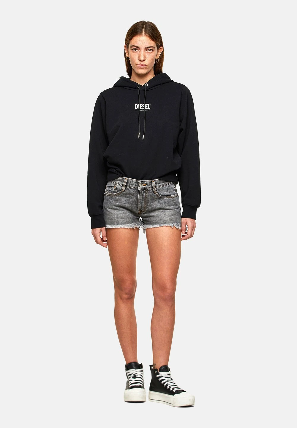 Diesel F-ANG-SMALLOGO - Sweat à capuche Prix Aimable sweats & sweats à capuche femme 2 Diesel F-ANG-SMALLOGO - Sweat à capuche Prix Aimable sweats & sweats à capuche femme – Image 2