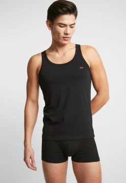 Diesel Prix Acceptable UMTK-JOHNNYTHREEPACK SINGLET 3 PACK - Caraco sous-vêtements & chaussettes encolure large ronde homme