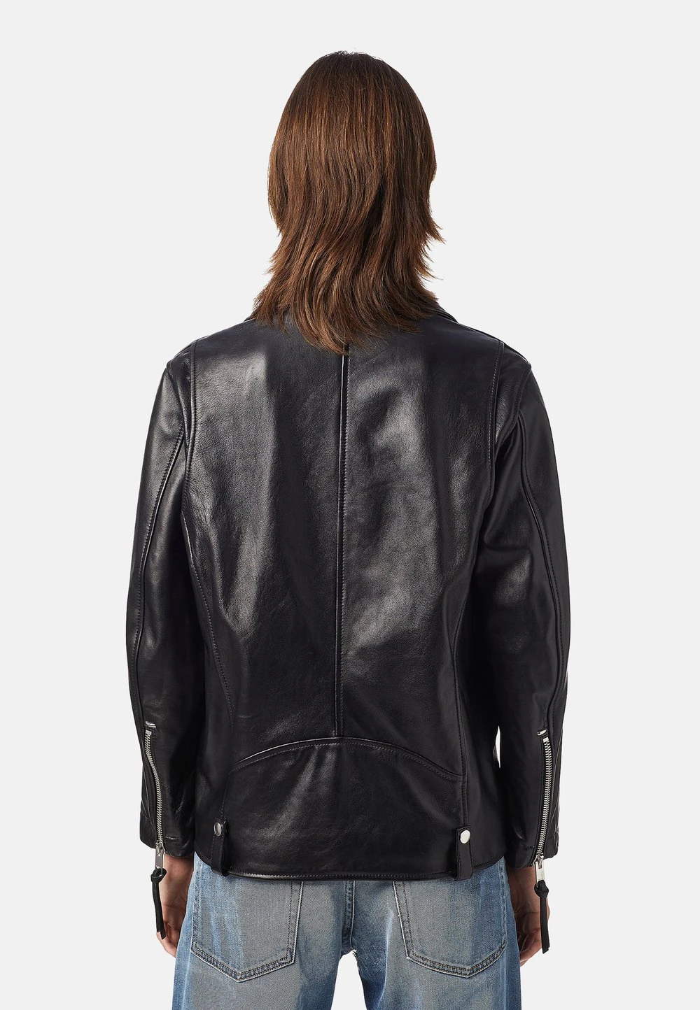 Diesel L EDMEA A - Veste en cuir Prix Sympa vestes col revers femme 3 Diesel L EDMEA A - Veste en cuir Prix Sympa vestes col revers femme – Image 3