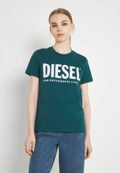 Bas Prix Diesel SILY LOGO - T-shirt imprimé t-shirts col rond female