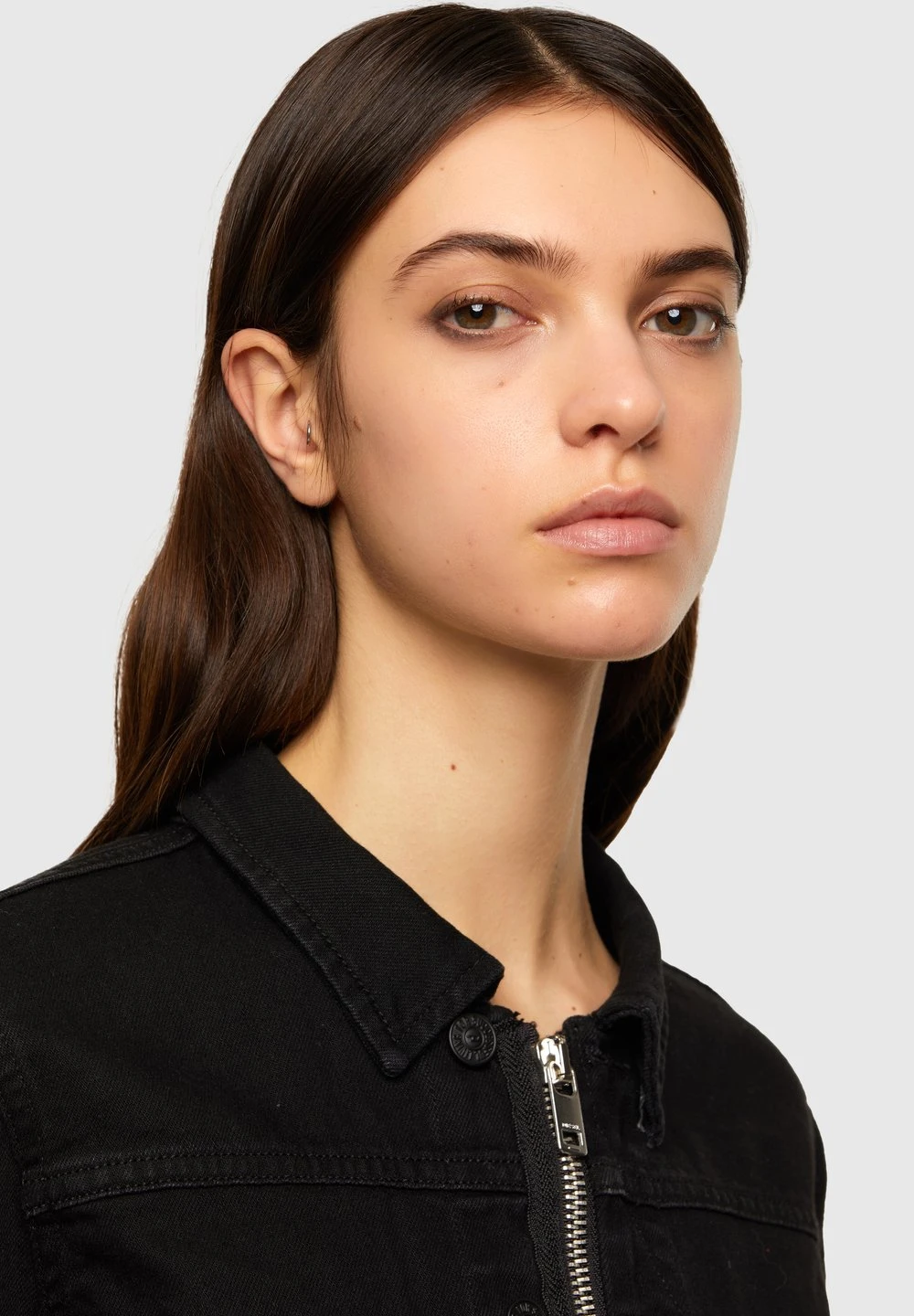 Diesel DE-BLONDY - Veste en jean Plus Bas Prix De Vente vestes col à revers femme 4 Diesel DE-BLONDY - Veste en jean Plus Bas Prix De Vente vestes col à revers femme – Image 4