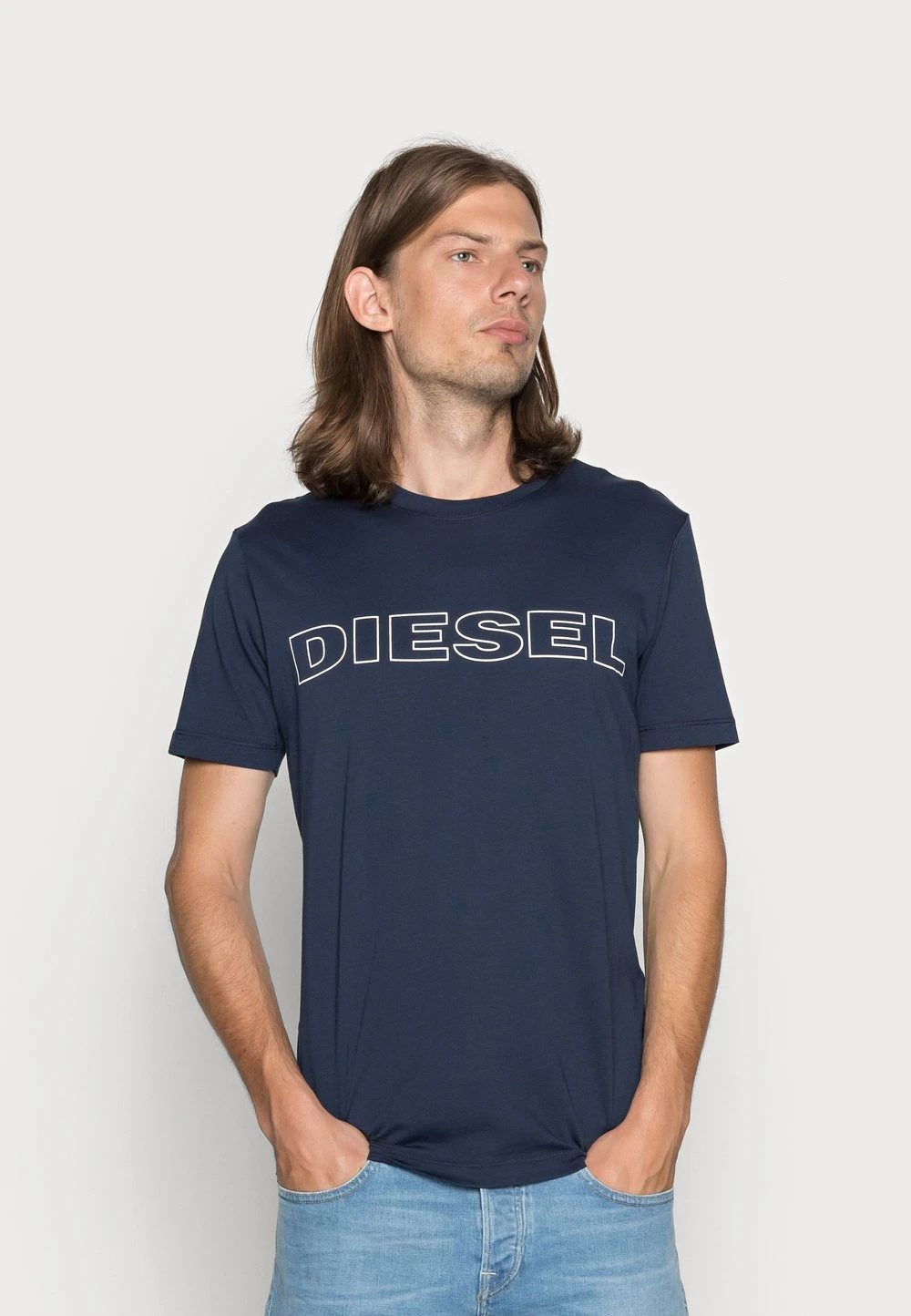Diesel Bon Rapport Coût-Efficacité UMLT-JAKE - T-shirt imprimé t-shirts col rond male 1 Diesel Bon Rapport Coût-Efficacité UMLT-JAKE - T-shirt imprimé t-shirts col rond male