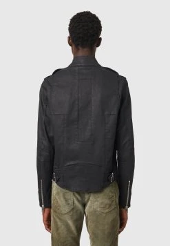 Diesel Prix Équitable Veste en similicuir vestes col officier homme -Boutique France Diesel 23eefef930144d3cb722eadfa536e318