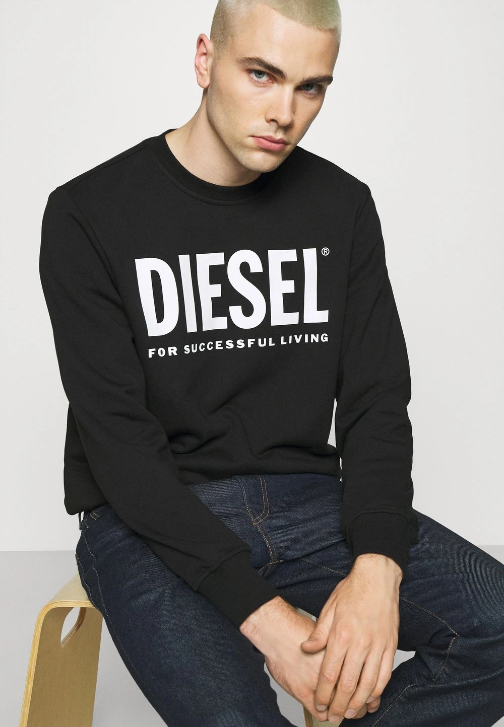 Diesel GIRK ECOLOGO - Sweatshirt Meilleure qualité sweats & hoodies col rond male 4 Diesel GIRK ECOLOGO - Sweatshirt Meilleure qualité sweats & hoodies col rond male – Image 4