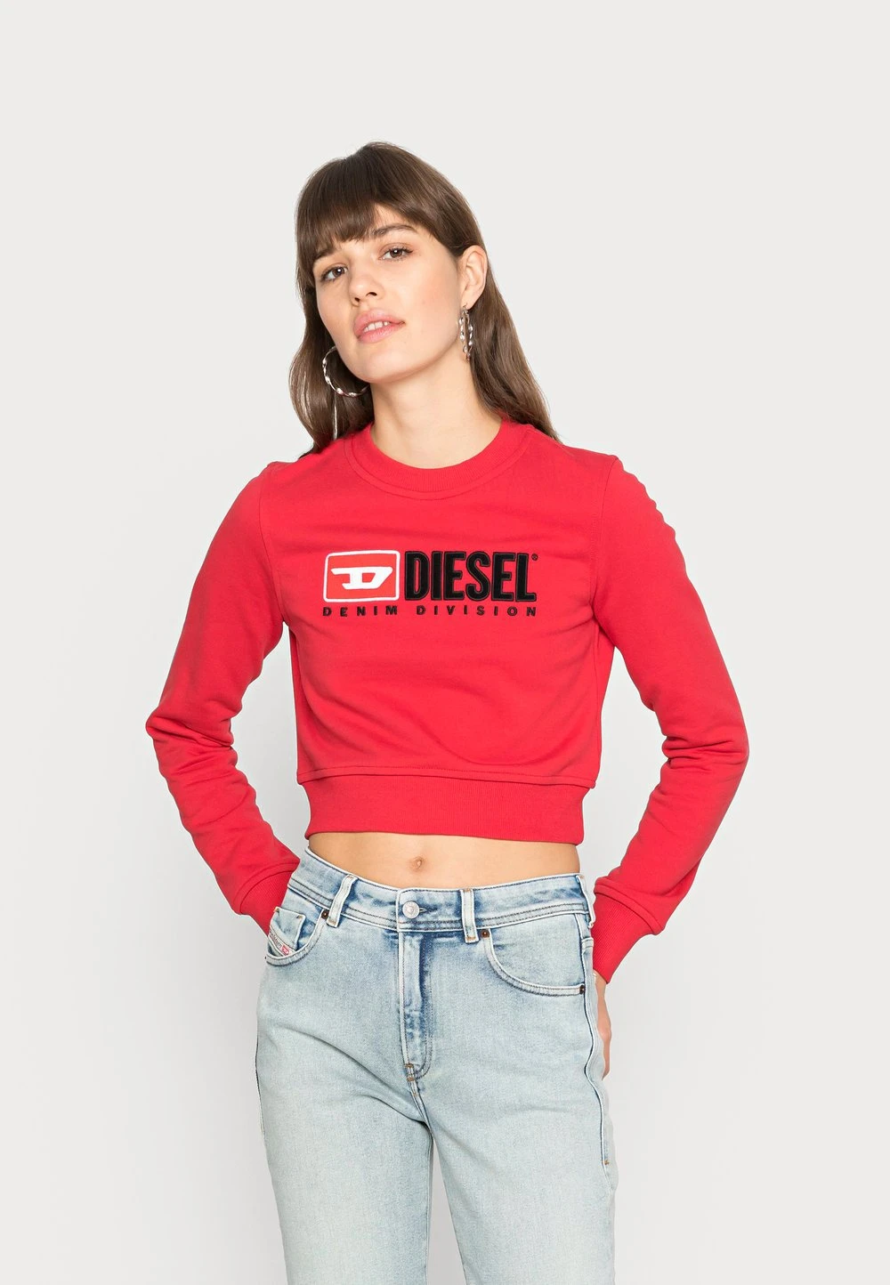 Diesel Soldes En Ligne F-SLIMMY-DIV - Sweatshirt sweats & sweats à capuche col rond female 1 Diesel Soldes En Ligne F-SLIMMY-DIV - Sweatshirt sweats & sweats à capuche col rond female