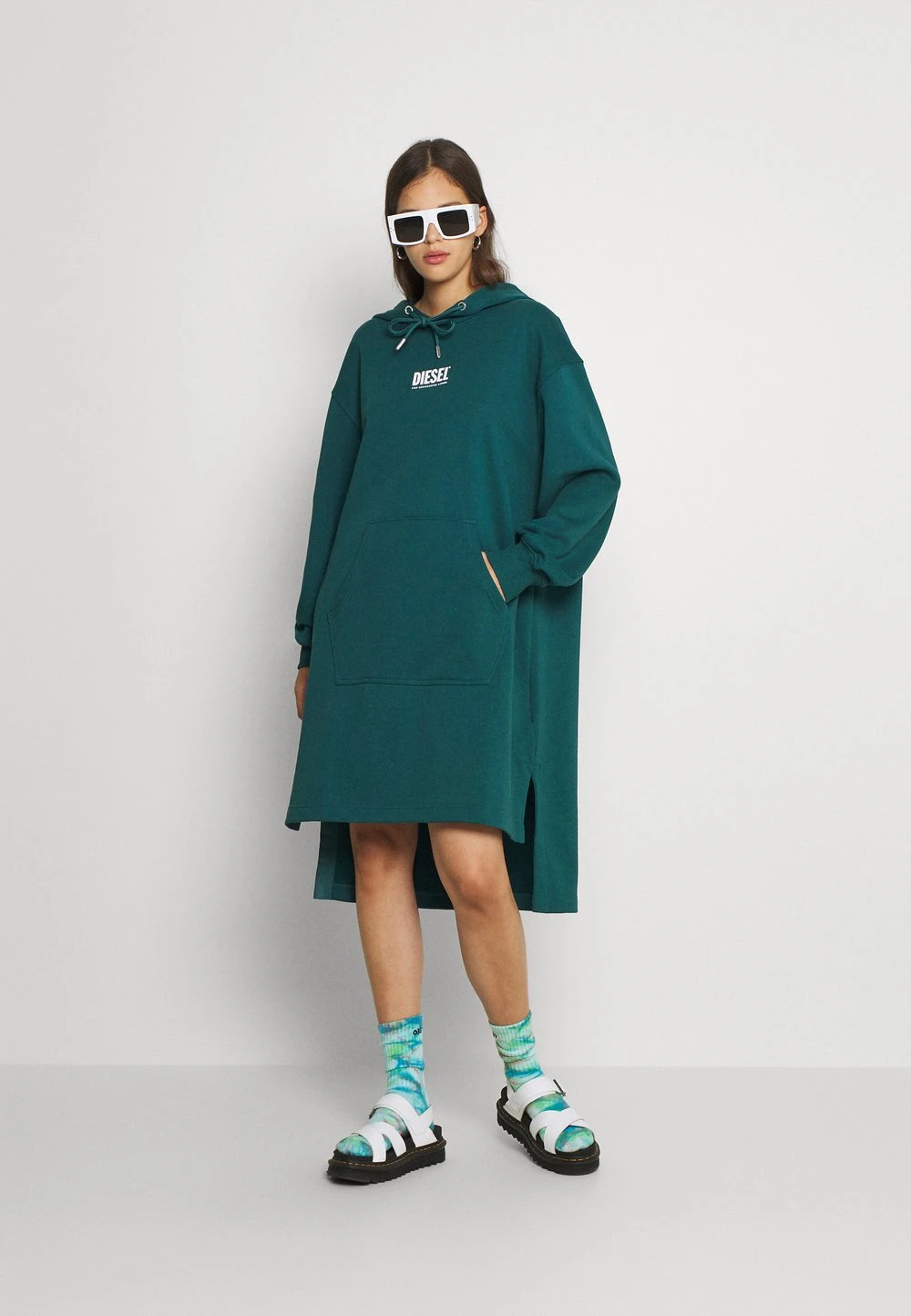 Diesel D-ILSE-ECOSMALLOGO - Robe de jour Vendre-Réclame robes capuche femme 2 Diesel D-ILSE-ECOSMALLOGO - Robe de jour Vendre-Réclame robes capuche femme – Image 2