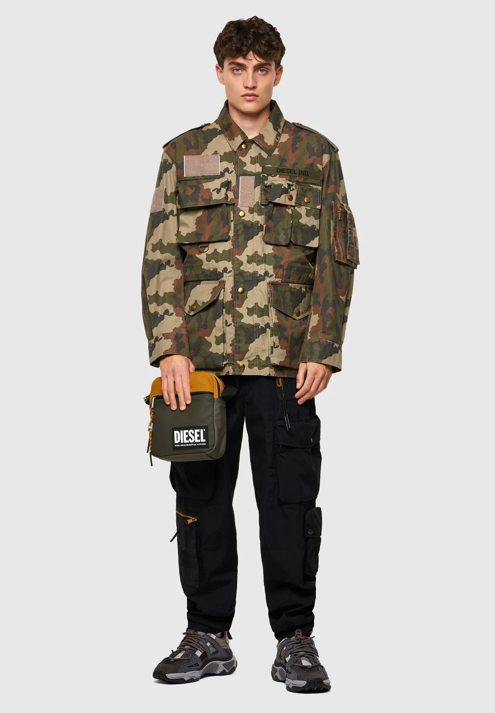 Diesel J-LOYD-CMF - Veste légère Vendre-Réclame vestes col à revers homme 2 Diesel J-LOYD-CMF - Veste légère Vendre-Réclame vestes col à revers homme – Image 2