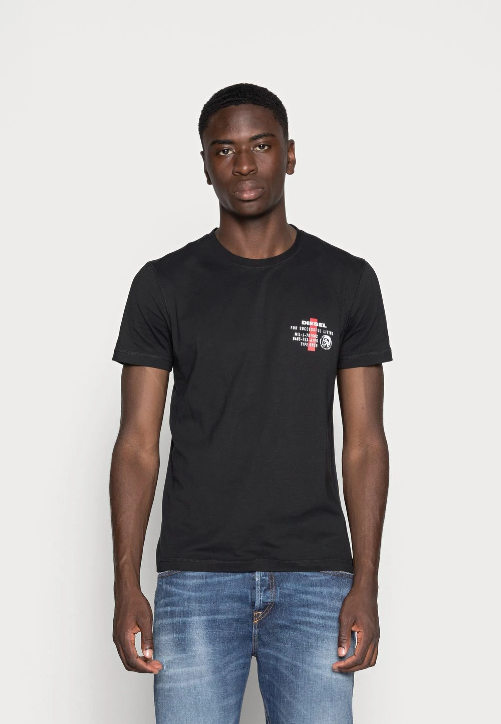 Diesel Plus Bas Prix De Vente DIEGOS - T-shirt imprimé t-shirts col rond male 1 Diesel Plus Bas Prix De Vente DIEGOS - T-shirt imprimé t-shirts col rond male