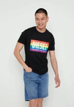 Bon Rapport Coût-Efficacité Diesel PRIDE BMOWT-DIEGO-P UNISEX - T-shirt imprimé t-shirts col rond