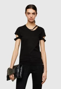 Prix Cassé Diesel T-BULLOCK - T-shirt imprimé t-shirts et tops col rond femme