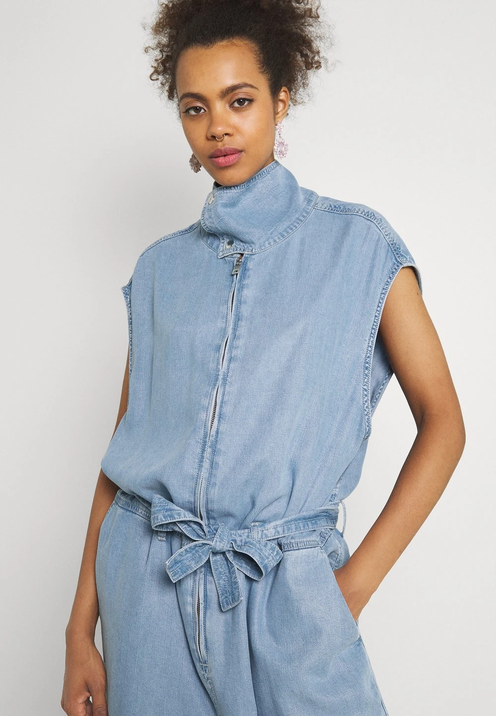 Rabais Diesel DE-CORAL-S-SP - Combinaison combinaisons & salopettes col officier female 4 Rabais Diesel DE-CORAL-S-SP - Combinaison combinaisons & salopettes col officier female – Image 4