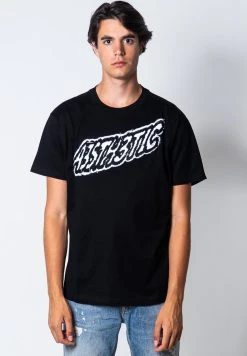 Diesel T-shirt imprimé Prix Ourlé t-shirts col rond homme