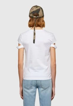 Diesel T-shirt basique Prix Gelé t-shirts et tops col rond femme -Boutique France Diesel 3c45ad7478c6437da8878b318b6b77f8