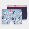 Diesel UFPN-MYAS-2PACK - Shorty Rabais lingerie normale femme
