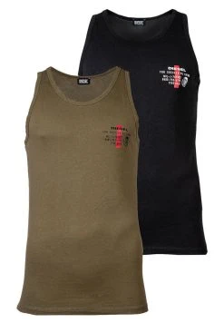 Diesel TANK 2ER PACK UMTK ZABYS ÄRMELLO - Caraco Prix Discount sous-vêtements & chaussettes col rond homme