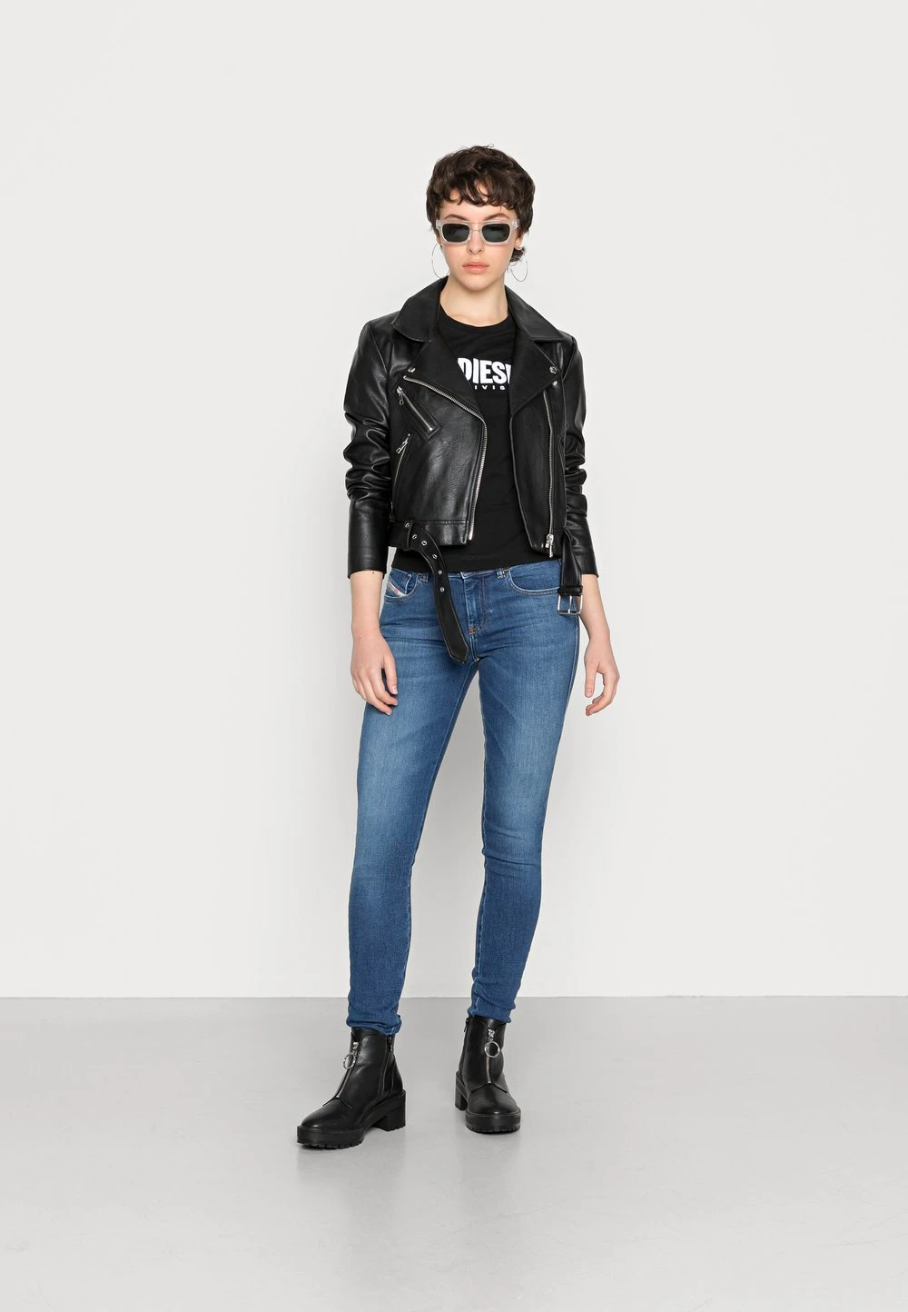Diesel Qualité Supérieure T-shirt imprimé t-shirts et tops col rond femme 2 Diesel Qualité Supérieure T-shirt imprimé t-shirts et tops col rond femme – Image 2