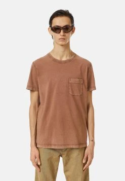 Qualité Excellente Diesel T-shirt basique t-shirts & polos col rond homme