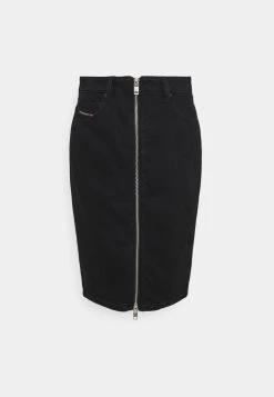 Diesel Prix Équitable DE-PENCIL-ZIP - Jupe en jean jupes fermeture éclair femme -Boutique France Diesel 46eaf1f8e2d8453abdb4ae228cf7fd19