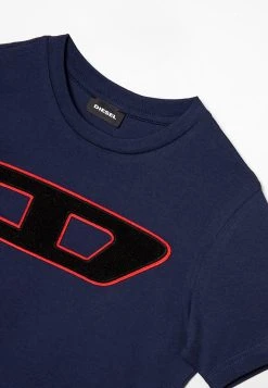 Diesel Bas Prix T-shirt imprimé t-shirts col rond enfant -Boutique France Diesel 4816b7ae5eda4f9f9893874827641144