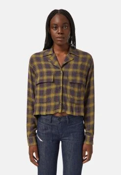 Diesel Réduction Chemisier chemises et blouses col revers femme