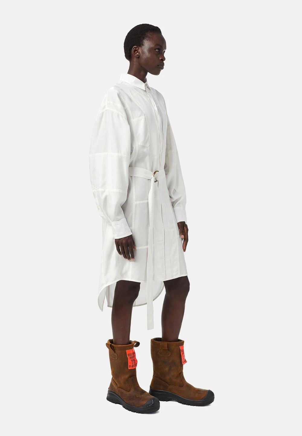 Diesel Prix d’Amis D-VITTORIA-A - Robe chemise robes col à revers femme 4 Diesel Prix d’Amis D-VITTORIA-A - Robe chemise robes col à revers femme – Image 4