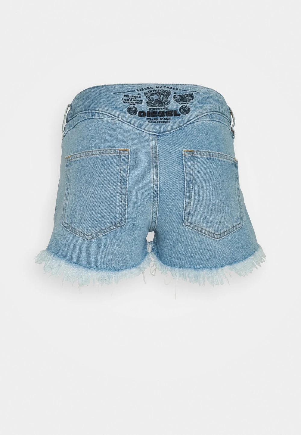 Diesel Short en jean Promos shorts haute femme 2 Diesel Short en jean Promos shorts haute femme – Image 2