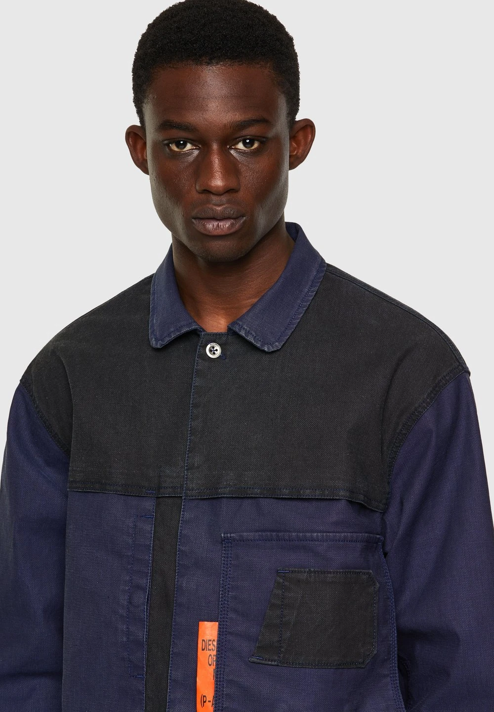 Diesel Prix Raisonnable D-FETZ-SP - Veste en jean vestes col à revers homme 4 Diesel Prix Raisonnable D-FETZ-SP - Veste en jean vestes col à revers homme – Image 4