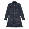 Excellente qualité Diesel Robe en jean robes col à revers kids