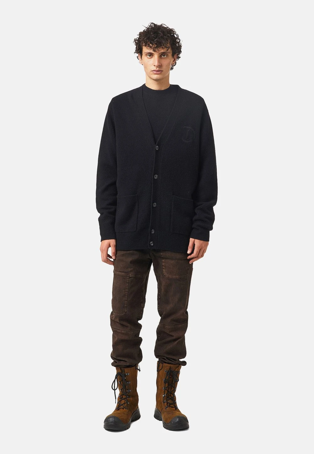 Diesel Prix Cassé K-CARY - Gilet pulls et gilets col en v profond homme 2 Diesel Prix Cassé K-CARY - Gilet pulls et gilets col en v profond homme – Image 2