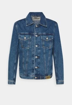 Diesel NHILL-C1 - Veste en jean En promotion vestes col à revers homme