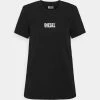 Diesel Un Tarif Préférentiel T-SILY-ECOSMALLOGO - T-shirt imprimé t-shirts et tops col rond femme