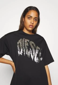 Diesel BOWLY DRESS - Robe en jersey Qualité garantie 100% robes col rond femme -Boutique France Diesel 5af55ebeab0b4b2eba4db413965e4919