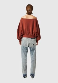 Diesel Soldes F-BAT-B1 - Sweatshirt pulls et gilets echancrure dos femme -Boutique France Diesel 5e06febd8e4e42c5b9b2c375f0d88c41