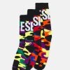 Diesel SKM-HERMINE-THREEPAC 3 PACK - Chaussettes Qualité Garantie sous-vêtements multicolore homme