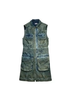 Diesel Discount En Ligne TURBY - Robe en jean robes col à revers femme -Boutique France Diesel 60bda84e4d3a4e0cb75d8d84346bcb77