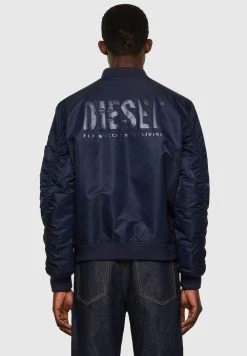 Diesel Rabais J-ROSS-REV-A - Blouson Bomber vestes col officier homme -Boutique France Diesel 63b62fc8b9bb46cf81535df717742c01