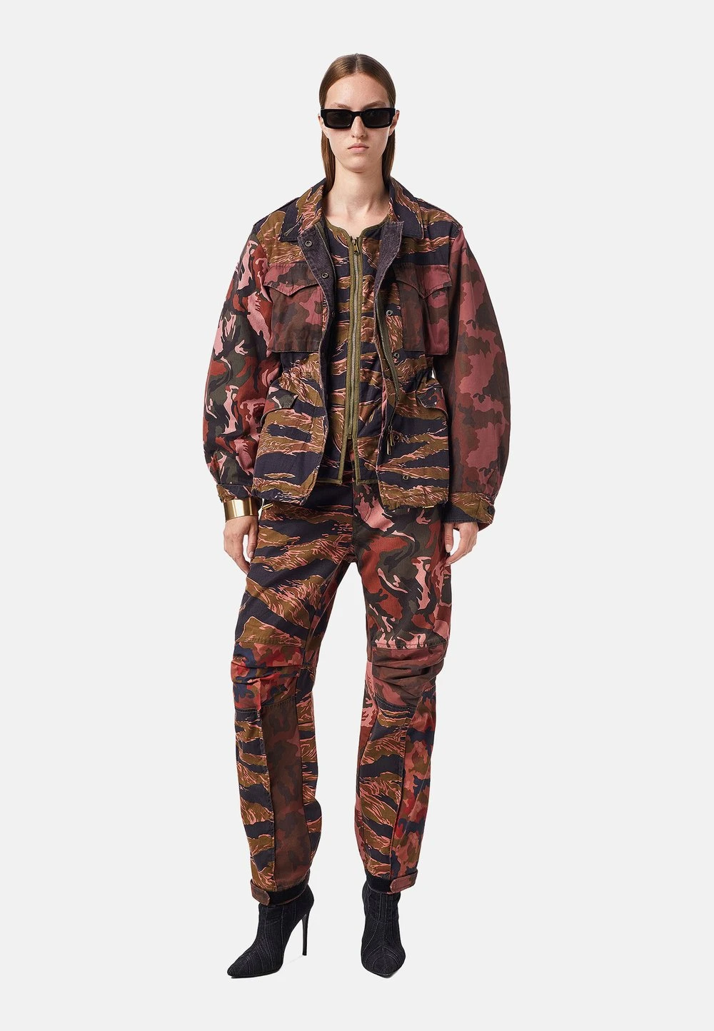 Qualité Garantie Diesel W-CLEA - Veste mi-saison vestes & blazers col à revers femme 2 Qualité Garantie Diesel W-CLEA - Veste mi-saison vestes & blazers col à revers femme – Image 2