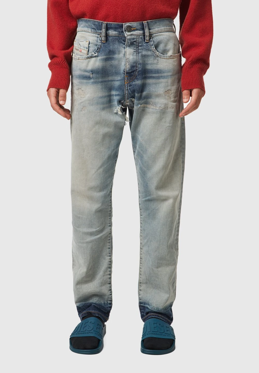 Diesel D VIKER - Jean droit Plus Bas Prix De Vente jeans normale homme 1 Diesel D VIKER - Jean droit Plus Bas Prix De Vente jeans normale homme