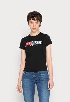 Diesel Qualité Supérieure T-shirt imprimé t-shirts et tops col rond femme