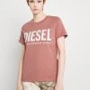 Diesel Prix Compétitif SILY LOGO - T-shirt imprimé t-shirts col rond female