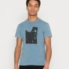 Diesel Prix Abordable DIEGOR - T-shirt imprimé t-shirts & polos col rond homme