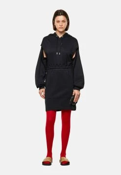 Qualité Garantie Diesel D-ONEON-B - Robe de jour robes capuche femme